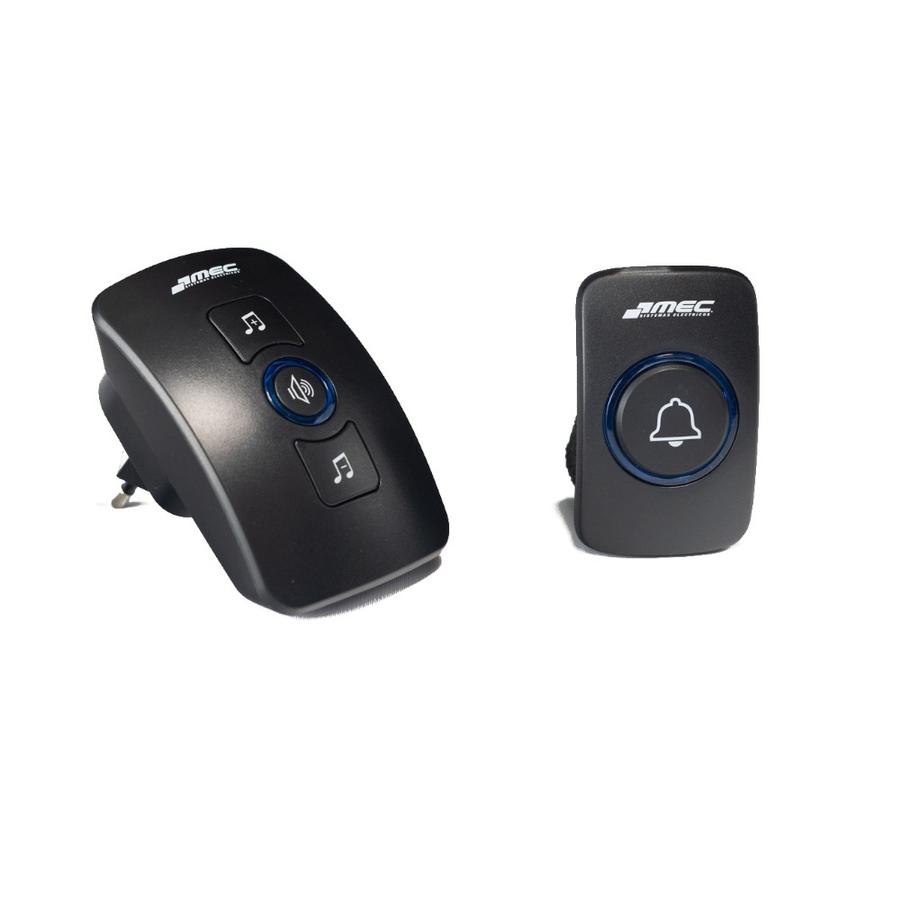 Timbre Inalámbrico 32 Tonos M150 Mec Negro