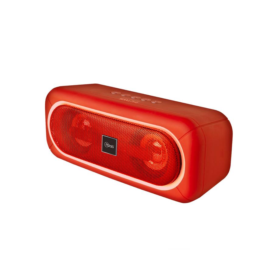 Parlante Bluetooth Extrem-Bass Mlab Rojo