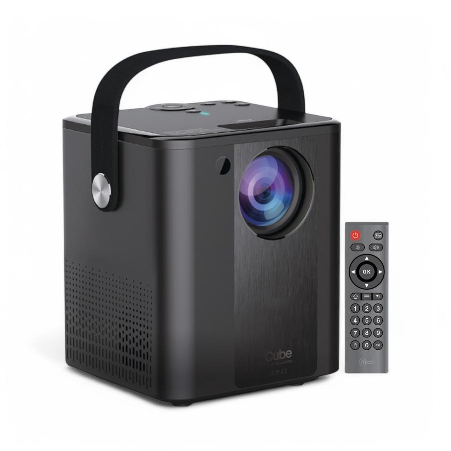 Proyector Mlab Cube Smart Proyection Wifi 1080P
