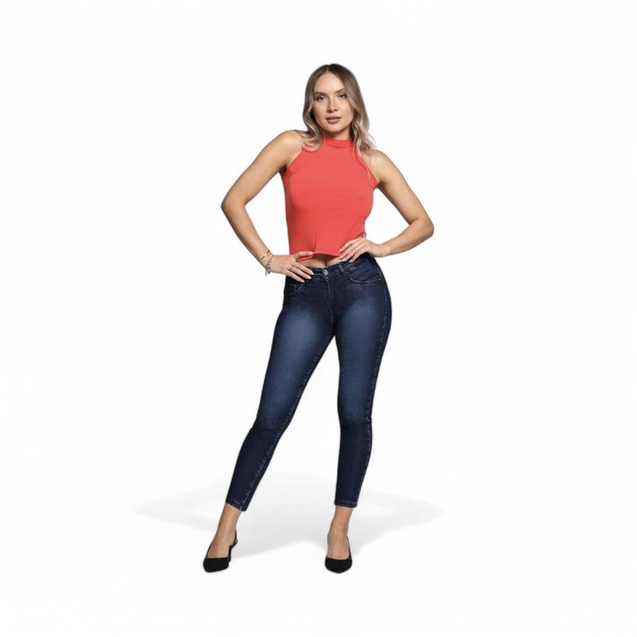 Jeans Mujer Mohicano Jeans 3860 Skinny Azul