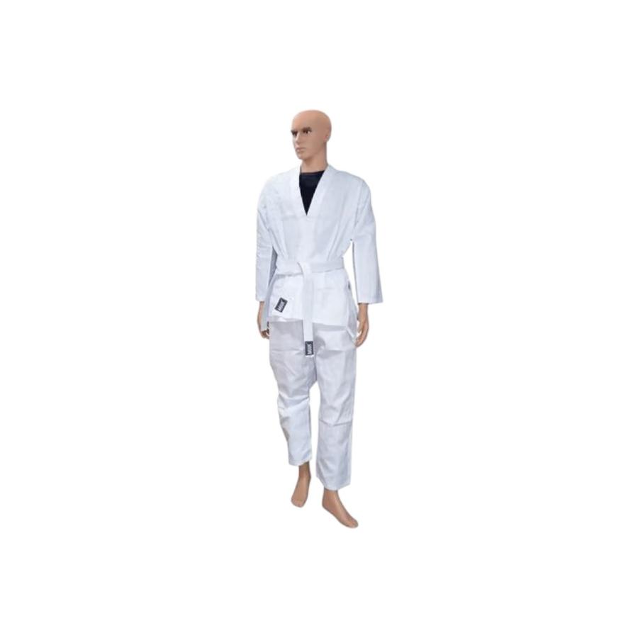 Traje De Karate Unisex Muuk 180 cm Blanco