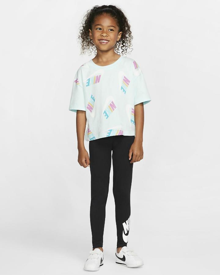 Calza Infantil Niña Leg A See Negro