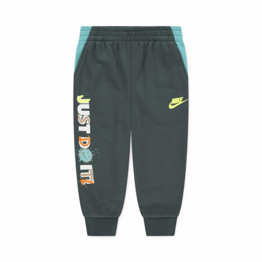 Pantalón Deportivo Niños Nike Express Yourself Verde/Celeste