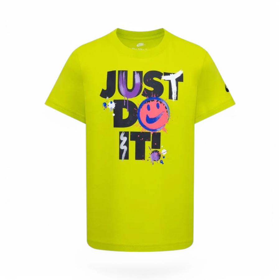 Polera Niñas Nike Express Yourself Manga Corta Amarillo