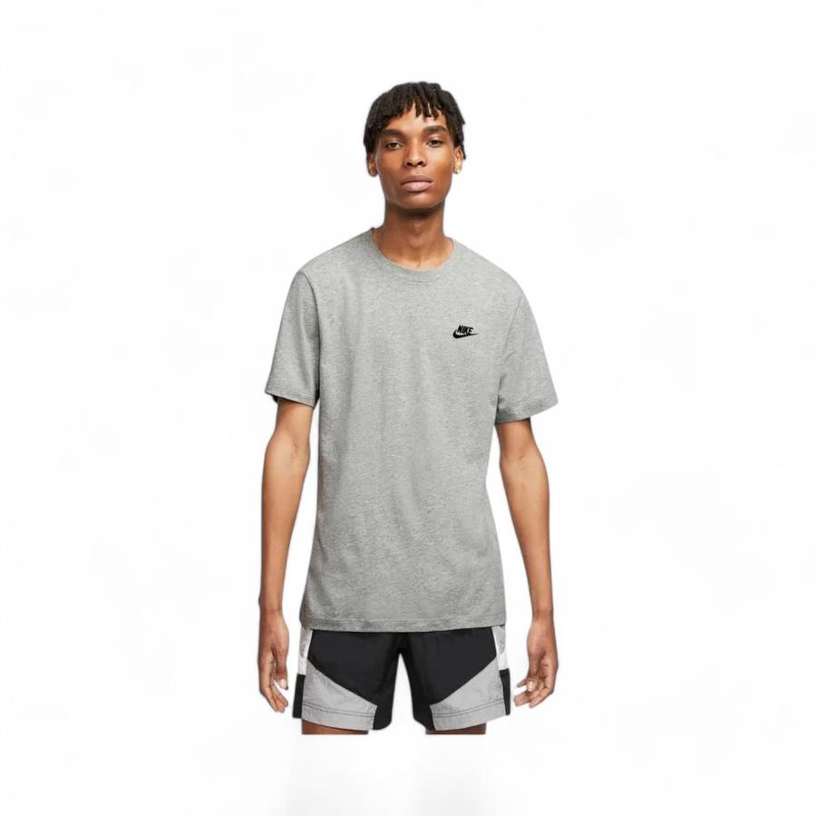 Polera Hombre Nike Sportswear Club Gris ClaroGris S