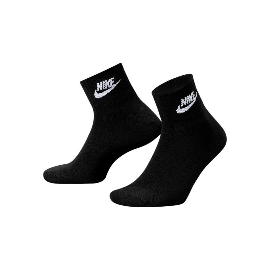 Pack 3 Calcetines Tobilleros Nike Everyday Essential Negro