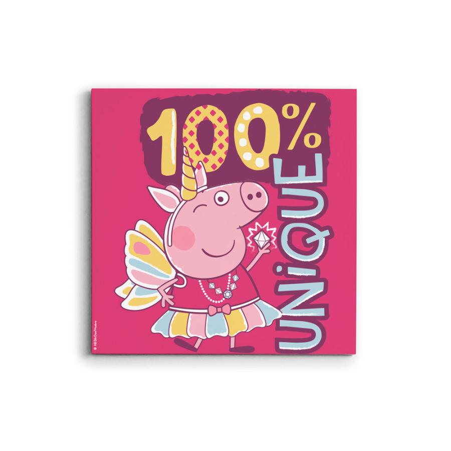 Canvas Peppa Pig Vaisman 30 X 30 Cms