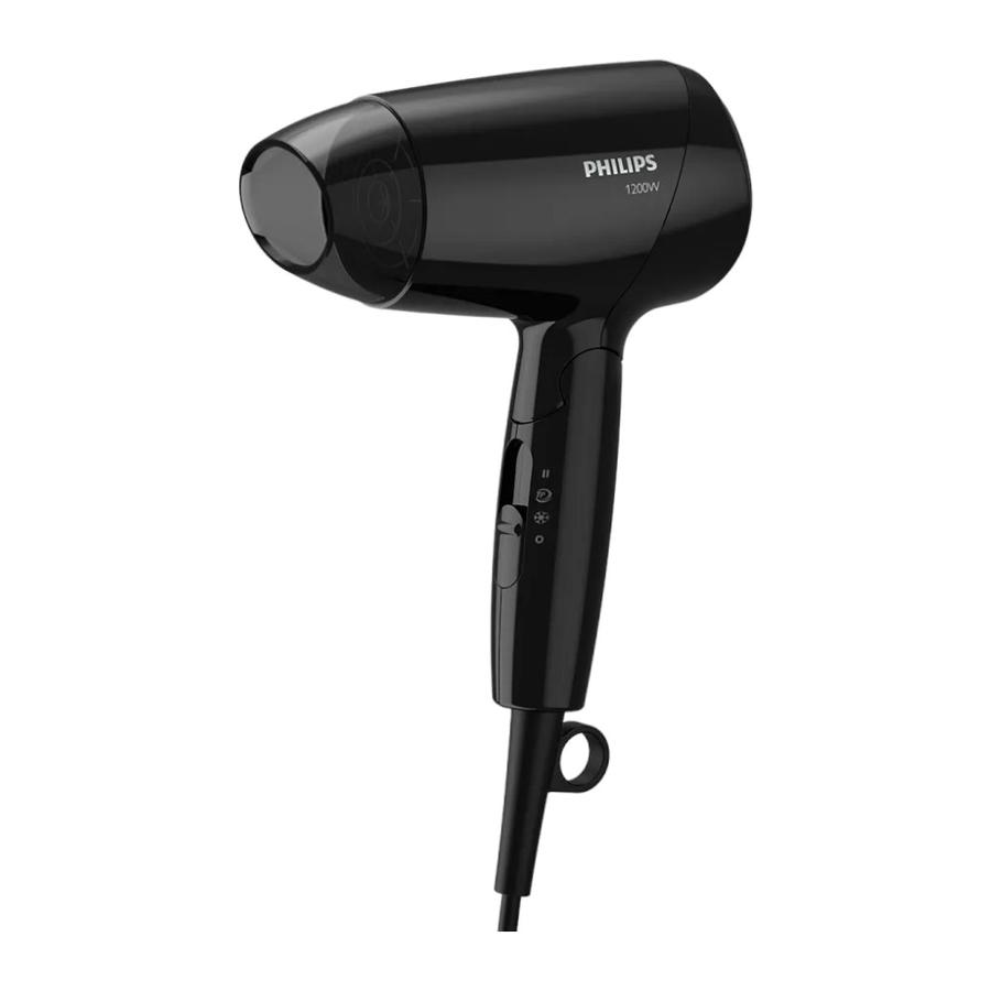 Secador De Pelo Philips Bhc010/10 Negro