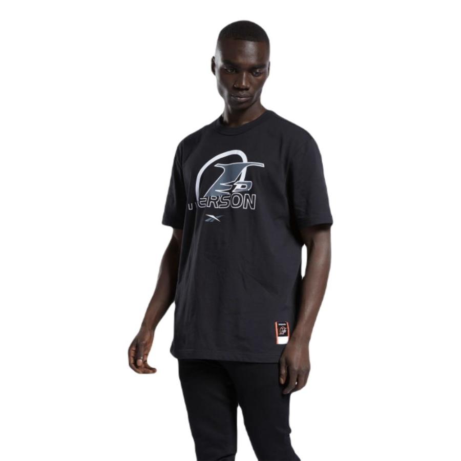 Polera Reebok Iverson Basketball I3 Hombre Negro Negro S