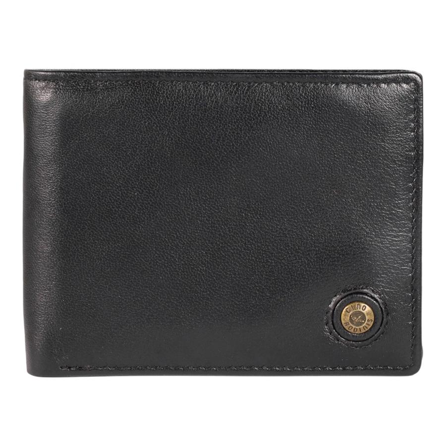 Billetera Hombre 381NG Negro Gino Rodinis