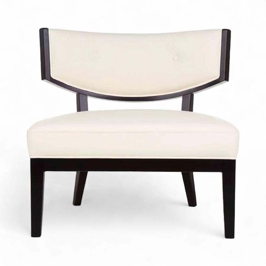 Silla Rosen A-550 Cuero Blanco/Negro