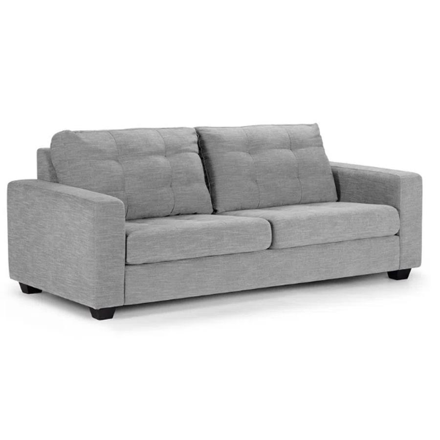 Sofa Rosen Manet 3 Cuerpos Tela Color Grafito