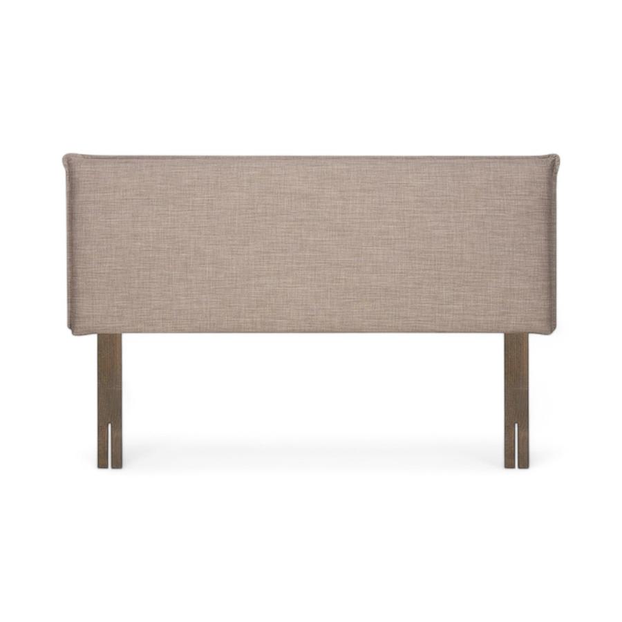 Respaldo De Cama Rosen Maurice Tela King Beige
