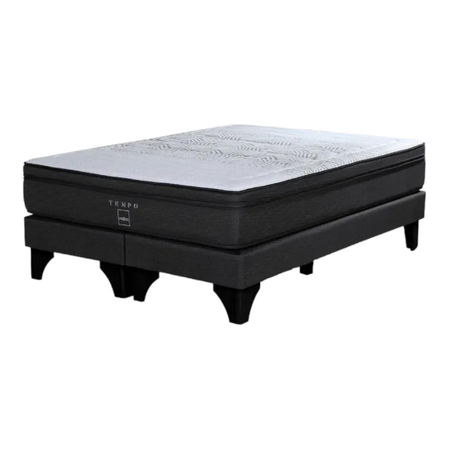Cama Europea Rosen Tempo 2 Plazas Base Dividida 150 X 200 