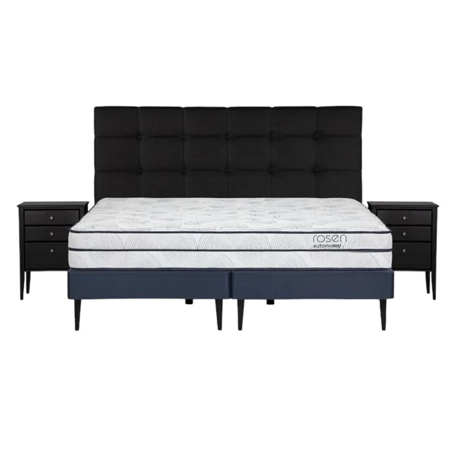 Cama Rosen Autonomy Sky 180X200 King Issey Azul