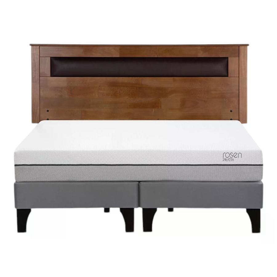 Cama Rosen Pratta King + Respaldo Ferrara