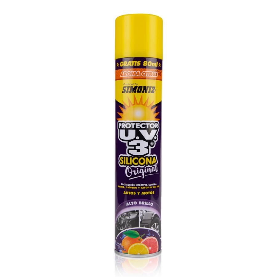 Silicona Protector UV3 SIMONIZ en Aerosol Citrus 400ml