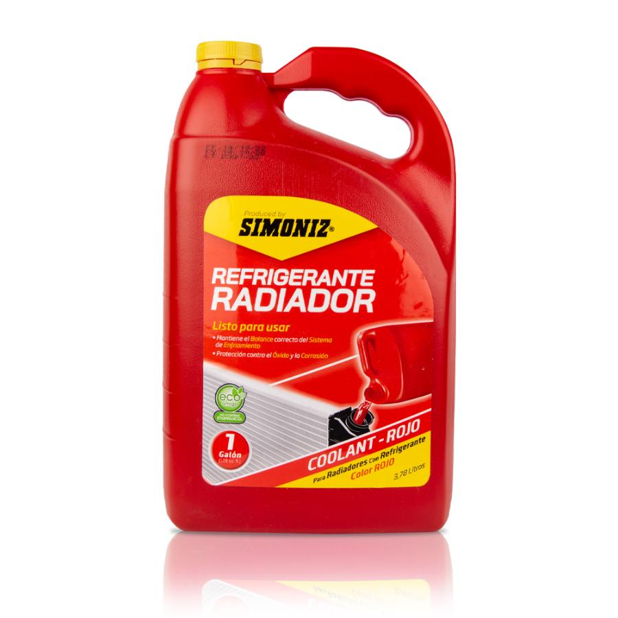 Refrigerante Radiador SIMONIZ Qualitor Rojo 1gl