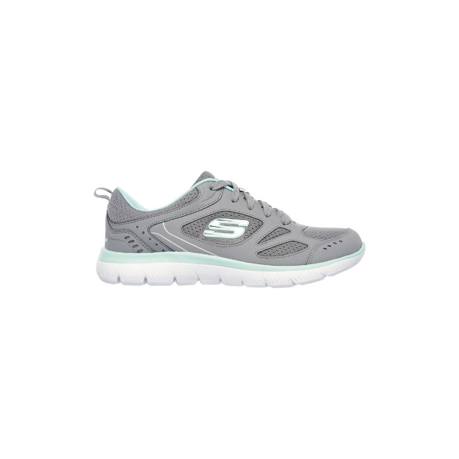Zapatilla Mujer Skechers Summits Gris Gris 35 Ch