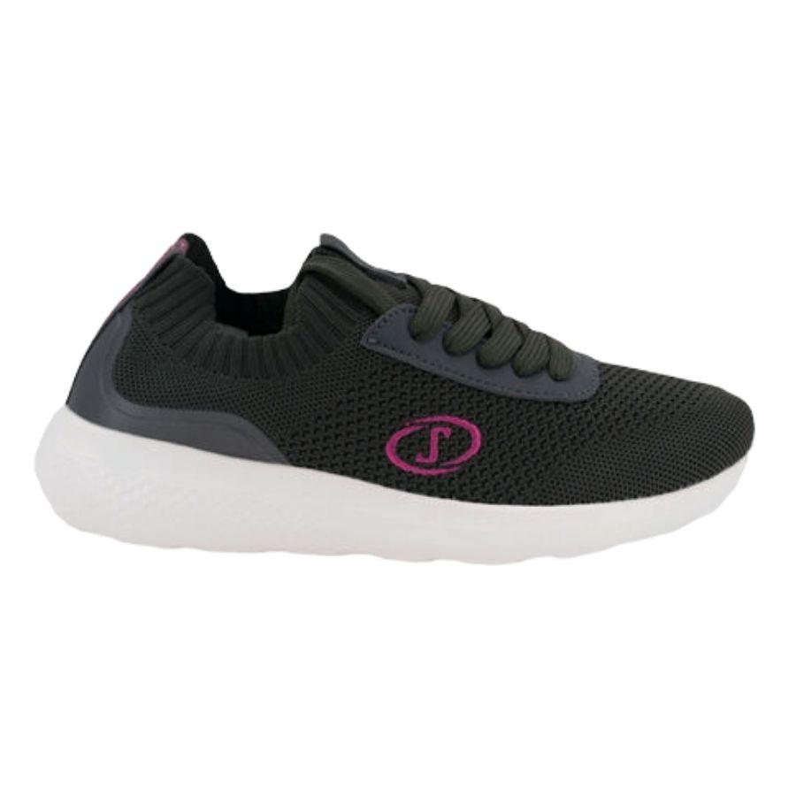 Zapatilla Urbana Mujer Spalding Gris Gris 35 Ch