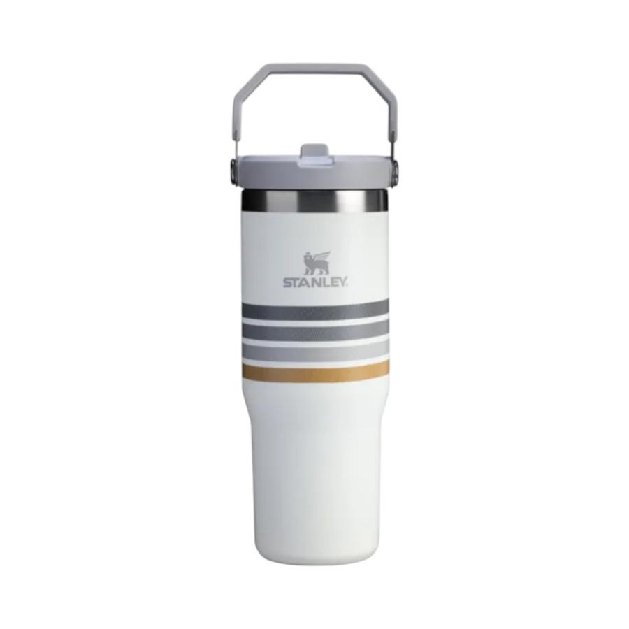 Termo Stanley Flip Straw 887 Ml Beige/Gris