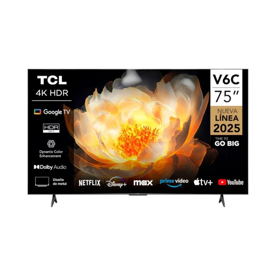 Smart TV TCL 75V6C 75" 4K UHD Negro