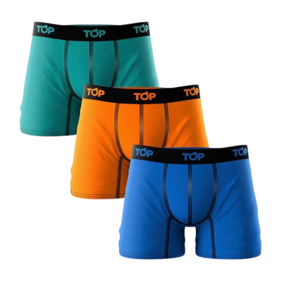 Pack 3 Boxer Medio Algodon Hombre Top 208pkp3c14 Multicolor