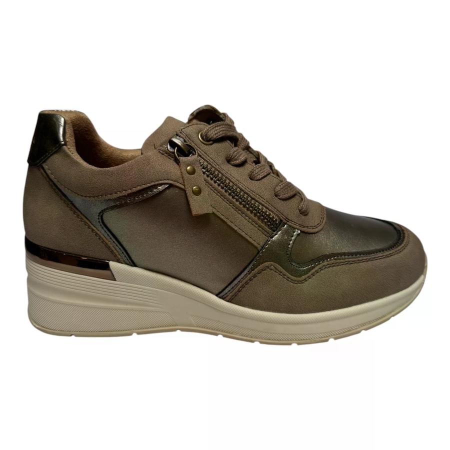 Zapatillas Urbanas Mujer Via Rosmini Mughe Bronce