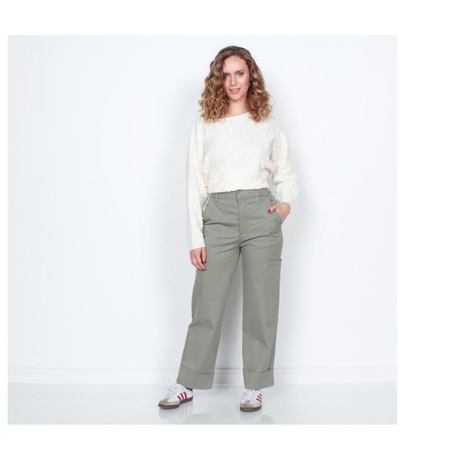 Pantalon Mujer Wados Cargo Verde