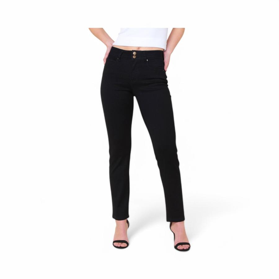 Jeans Mujer Wados P304RWA Slim Tiro Alto Índigo