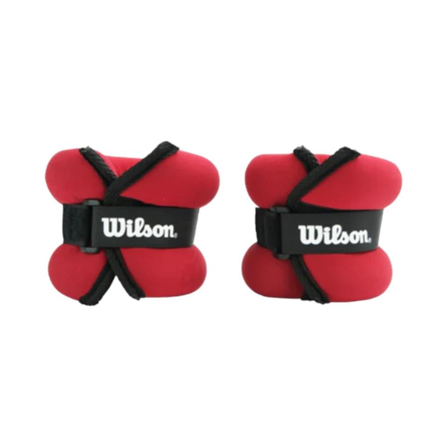 Par Peso Muñeca Tobillo Wilson 3 Libras Rojo