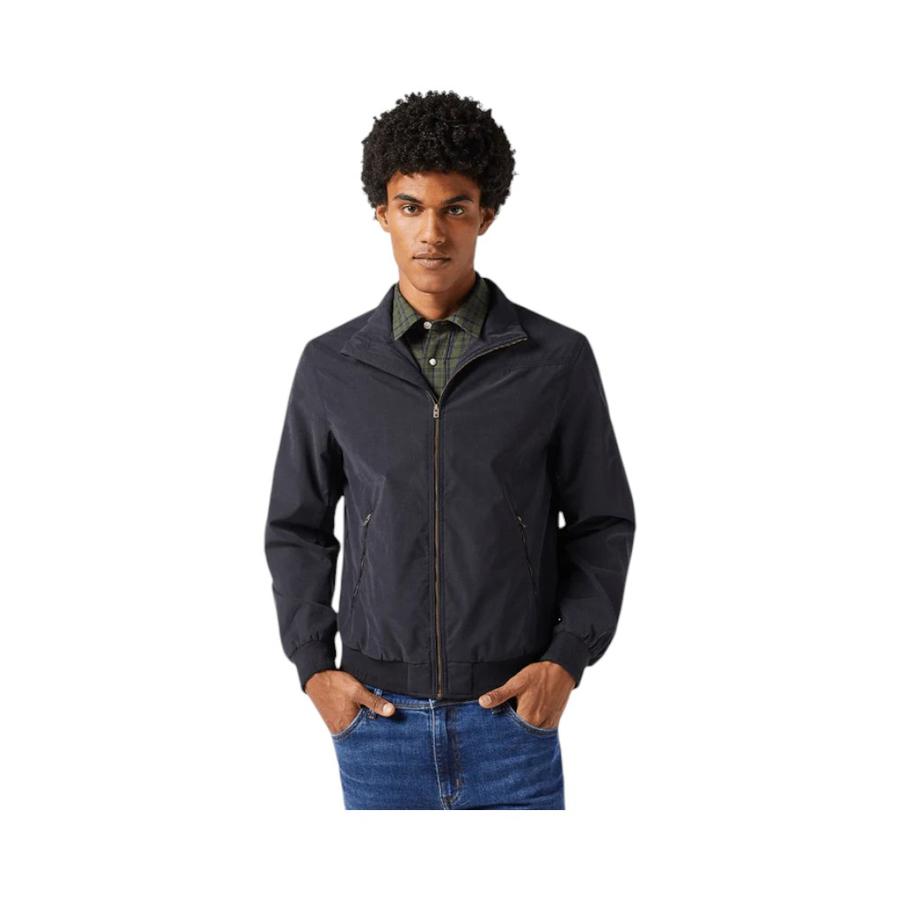 Chaqueta Hombre Wrangler Harrington Negro